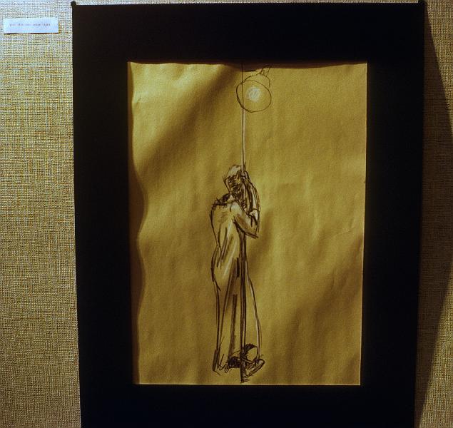 0250-Judy artwork, figure with lamp.jpg - Girl with lamp.